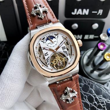 PATEK PHILIPPE  2024新款時尚休閒手錶 尺寸：42MM