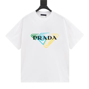 PRADA   2024夏季新款短袖T恤  尺寸偏大