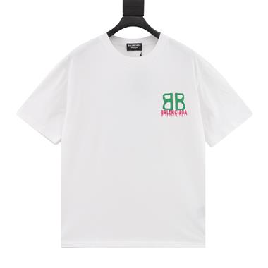 Balenciaga   2024夏季新款短袖T恤  尺寸偏大