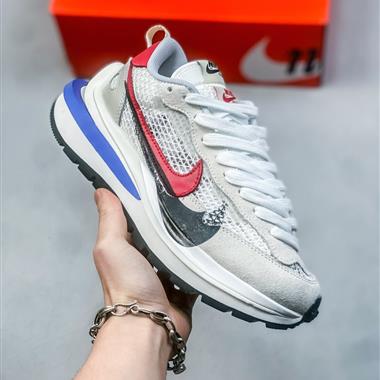 Nike Sacai x VaporWaffle 重疊雙鉤解設構計前衛華夫變形底雙休閑慢跑鞋