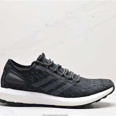 Adidas Pure Boost 3.0 針織透氣爆米花緩震休閑運動鞋