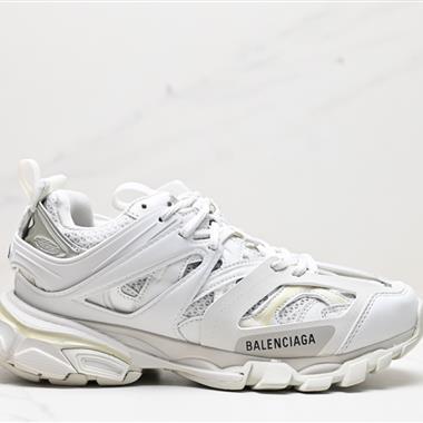 Balenciaga Sneaker Tess s.Gomma MAILLE WHITE/ORANGE  3.0