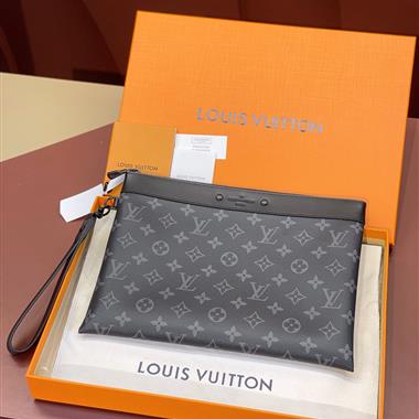 LOUIS VUITTON   2024新款男生時尚休閒包  尺寸：34*25*2CM