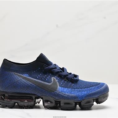 Nike Air Vapormax Flyknit 1.0」Triple Black「初代全掌大氣墊飛織低幫百搭休閑運動慢跑鞋