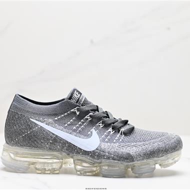 Nike Air Vapormax Flyknit 1.0」Triple Black「初代全掌大氣墊飛織低幫百搭休閑運動慢跑鞋