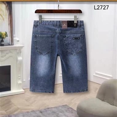 LouisVuitton   2024夏季新款休閒牛仔短褲