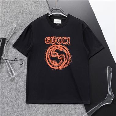 GUCCI   2024夏季新款短袖T恤