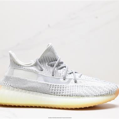 Adidas Yeezy Boost 350V2 百搭輕便爆米花中底休閑運動慢跑鞋