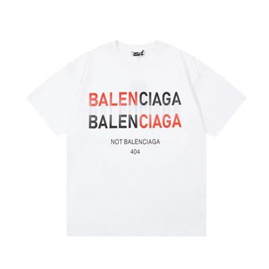 Balenciaga   2024夏季新款短袖T恤  歐版尺寸偏大