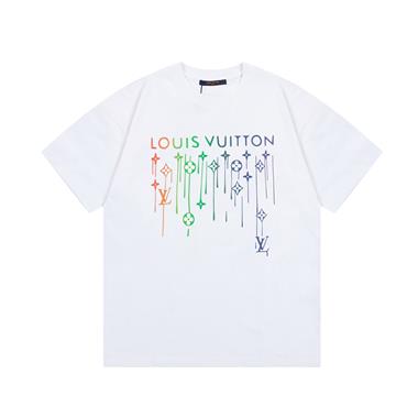 LouisVuitton   2024夏季新款短袖T恤  歐版尺寸偏大