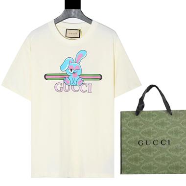 GUCCI   2024夏季新款短袖T恤  歐版尺寸偏大