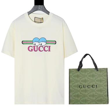 GUCCI   2024夏季新款短袖T恤  歐版尺寸偏大