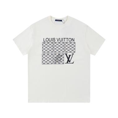 LouisVuitton   2024夏季新款短袖T恤  歐版尺寸偏大