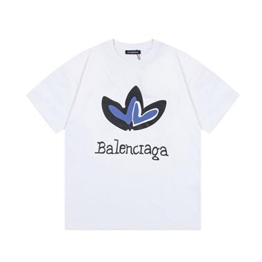 Balenciaga   2024夏季新款短袖T恤  歐版尺寸偏大