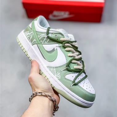 Nike SB Dunk Low Pro綁帶扣籃系列復古低幫休閑運動滑板板鞋