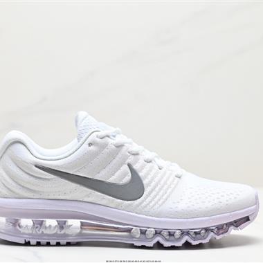 Nike Air Max 2017 」Black/White「網面全掌氣墊休閑運動百搭慢跑鞋