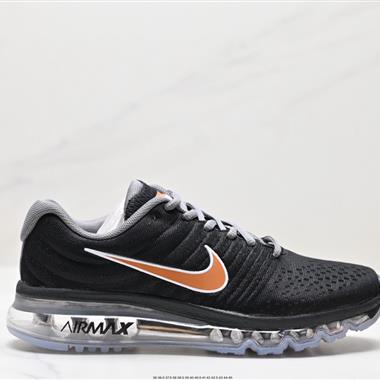 Nike Air Max 2017 」Black/White「網面全掌氣墊休閑運動百搭慢跑鞋