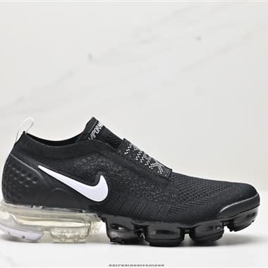 Nike Air Vapormax Flyknit 1.0」Triple Black「初代全掌大氣墊飛織低幫百搭休閑運動慢跑鞋