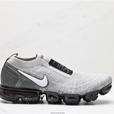 Nike Air Vapormax Flyknit 1.0」Triple Black「初代全掌大氣墊飛織低幫百搭休閑運動慢跑鞋