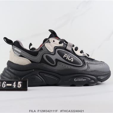 FILA  F12W342111F 斐樂減震休閑跑步鞋