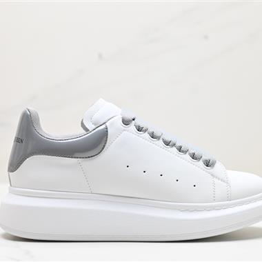 Alexander McQueen Sole Leather Sneakers低幫時裝厚底休閑運動小白鞋