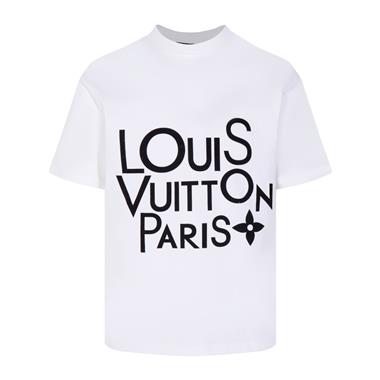 LouisVuitton   2024夏季新款短袖T恤 歐版尺寸偏大