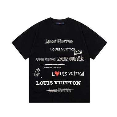 LouisVuitton   2024夏季新款短袖T恤  歐版尺寸偏大