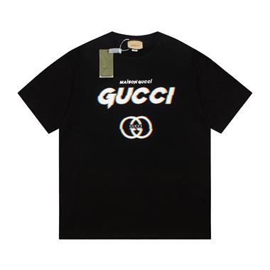 GUCCI   2024夏季新款短袖T恤  歐版尺寸偏大