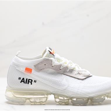 Off-White x Nike Air Vapormax Flyknit 2.0「二代全掌大氣墊系列飛織低幫百搭休閑運動慢跑鞋