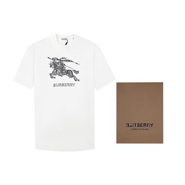 BURBERRY  2024夏季新款短袖T恤 歐版尺寸偏大