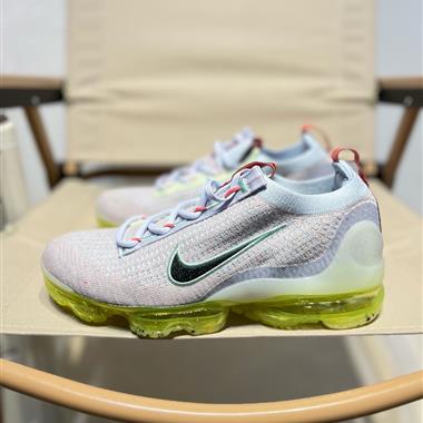 Nike Air Vapormax 2021 Flyknit FK"Volt Grey Green Mulit-Color"VM2021