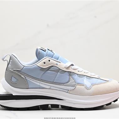 Nike Ldwaffle / Sacai 重疊雙鉤解構設計前衛華夫變形雙底休閑慢跑鞋 