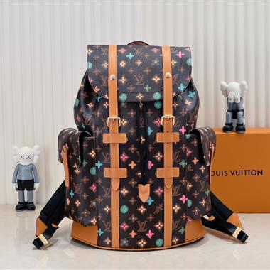 LOUIS VUITTON    2024新款男生時尚休閒包 尺寸：41*18*13CM