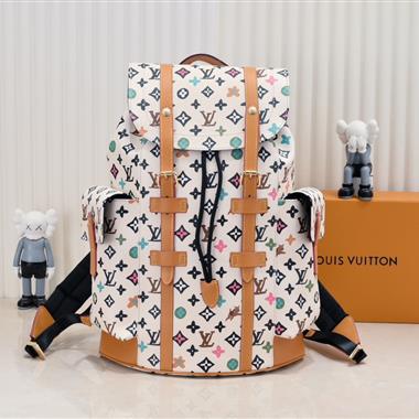 LOUIS VUITTON    2024新款男生時尚休閒包 尺寸：41*18*13CM