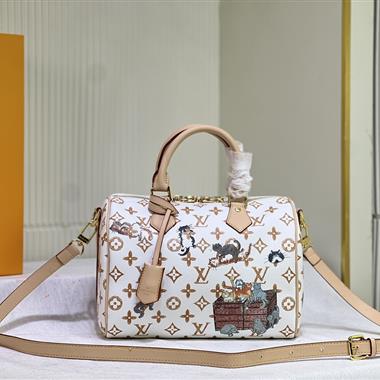 LOUIS VUITTON    2024新款女生時尚休閒包 尺寸：25*15*11CM