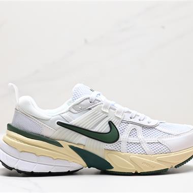 NIKE V2K RUN跑步鞋復古風潮 網面透氣運動鞋