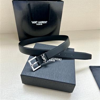 YSL   2024新款時尚皮帶  3.0CM