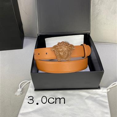 VERSACE   2024新款時尚皮帶  3.0CM