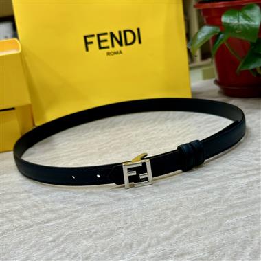 FENDI   2024新款時尚皮帶  2.0CM