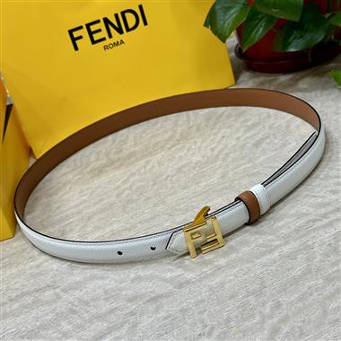 FENDI   2024新款時尚皮帶  2.0CM