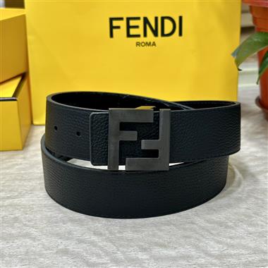 FENDI   2024新款時尚皮帶  4.0CM