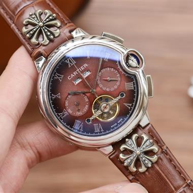 CARTIER   2024新款時尚休閒手錶  尺寸：44MM