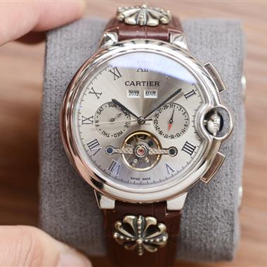 CARTIER   2024新款時尚休閒手錶  尺寸：44MM