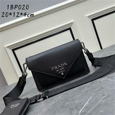 PRADA   2024新款時尚女生休閒包 尺寸:20*12*4CM