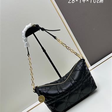 DIOR   2024新款時尚女生休閒包 尺寸：28.5×14.5×10CM