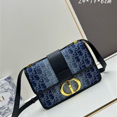DIOR   2024新款時尚女生休閒包 尺寸：24x 17 x 6CM