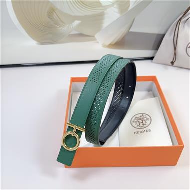 HERMES    2024新款時尚皮帶   2.5CM