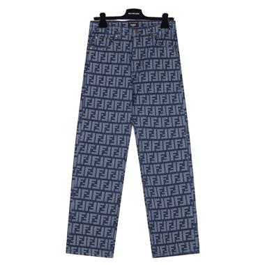 FENDI    2024秋冬新款休閒牛仔褲