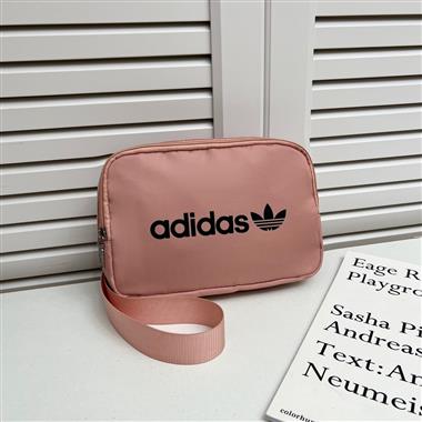 ADIDAS   2024新款時尚休閒包  尺寸：23*4*15CM