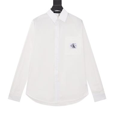 Calvin Klein   2024秋冬新款長袖襯衫